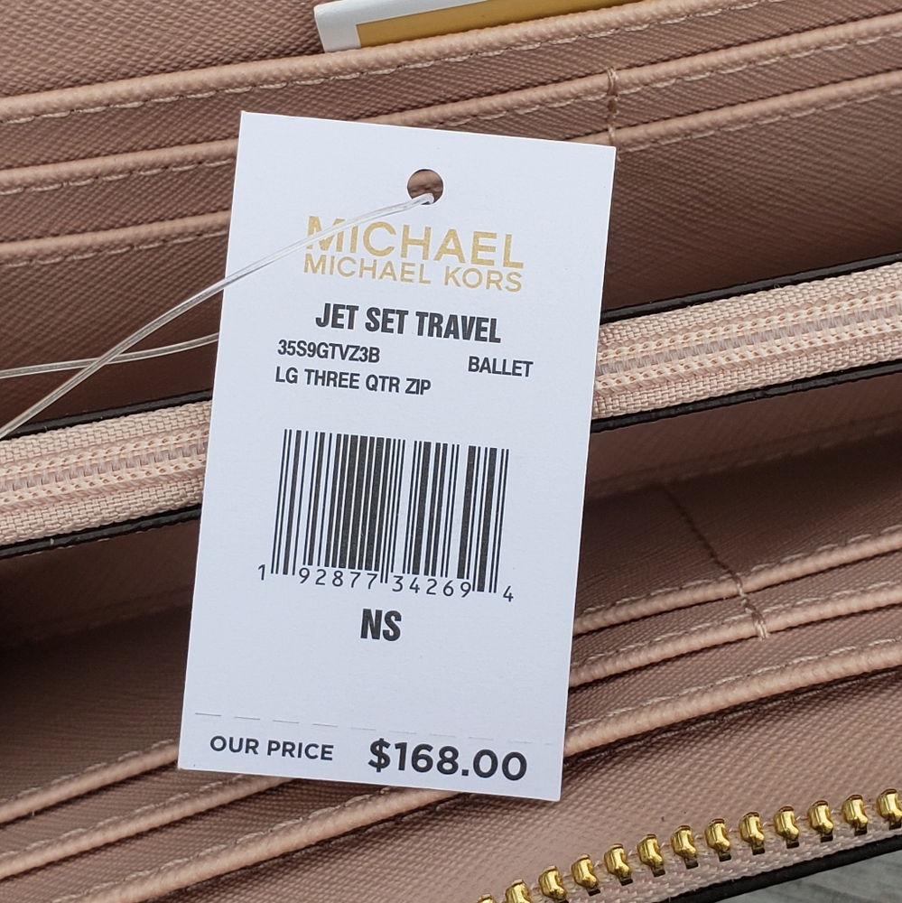 ⚠️LAST 1⚠Michael Kors Jet Set Center Stripe Wallet - Picture 5 of 5